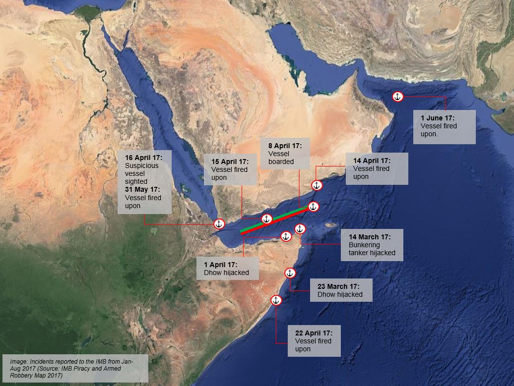 UKMTO Advice To Vessels In High Risk Area | Maritime Security Advisory