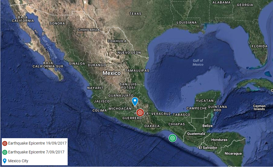 7 1 Magnitude Earthquake Strikes Mexico Environmental Risks