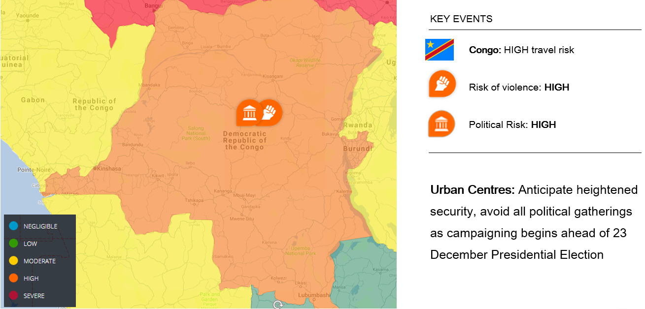 Democratic Republic of the Congo (DRC) Presidential Election Solace
