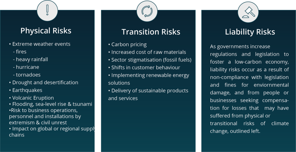Risk categories