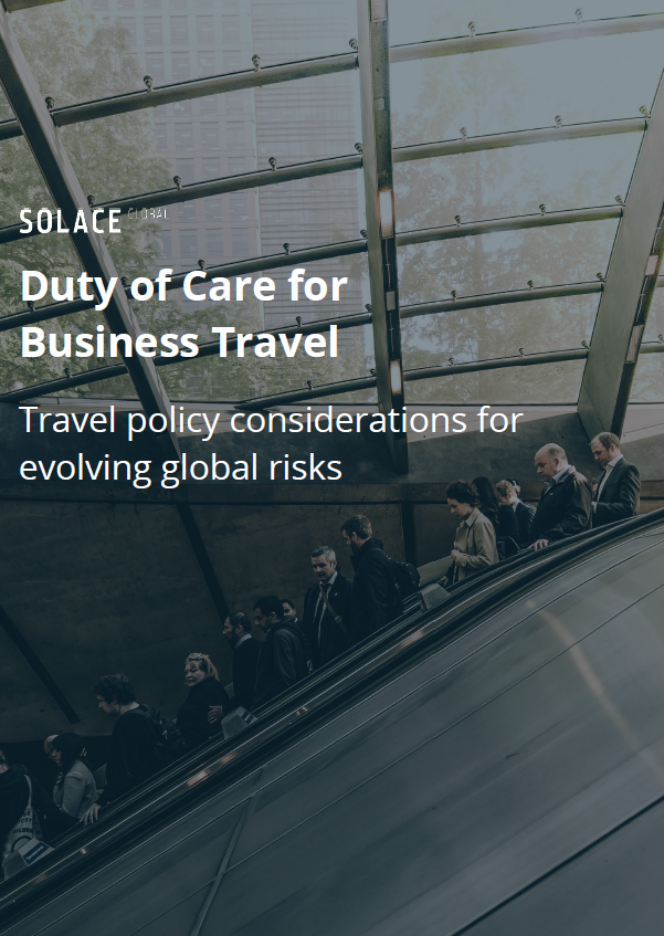 Duty of Care for Business Travel – Travel Risk in 2022