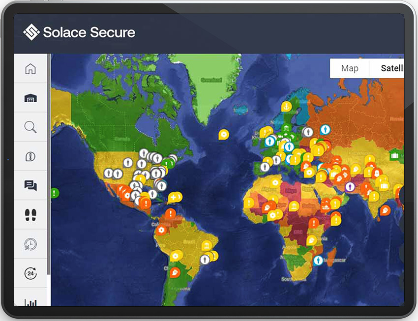 travel risk management desktop