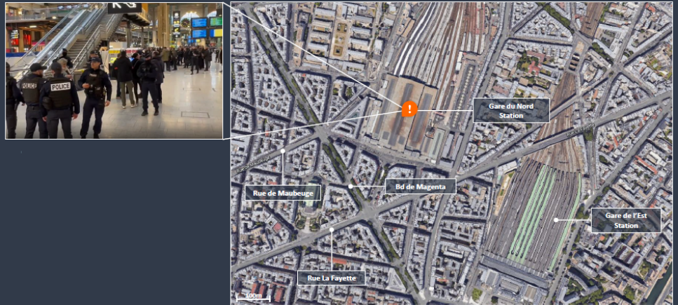 paris stabbings location