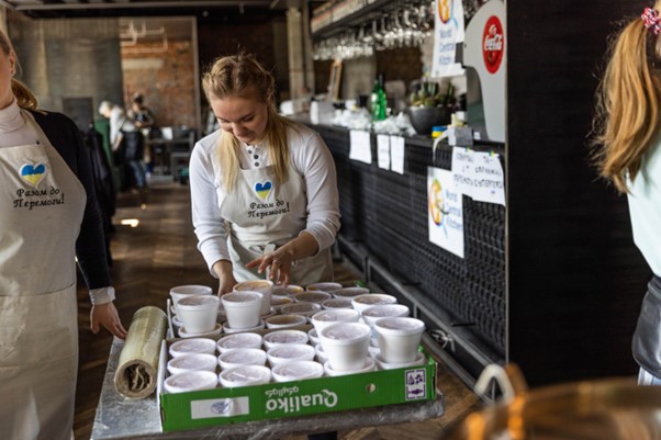 NGO World Central Kitchen working in Ukraine