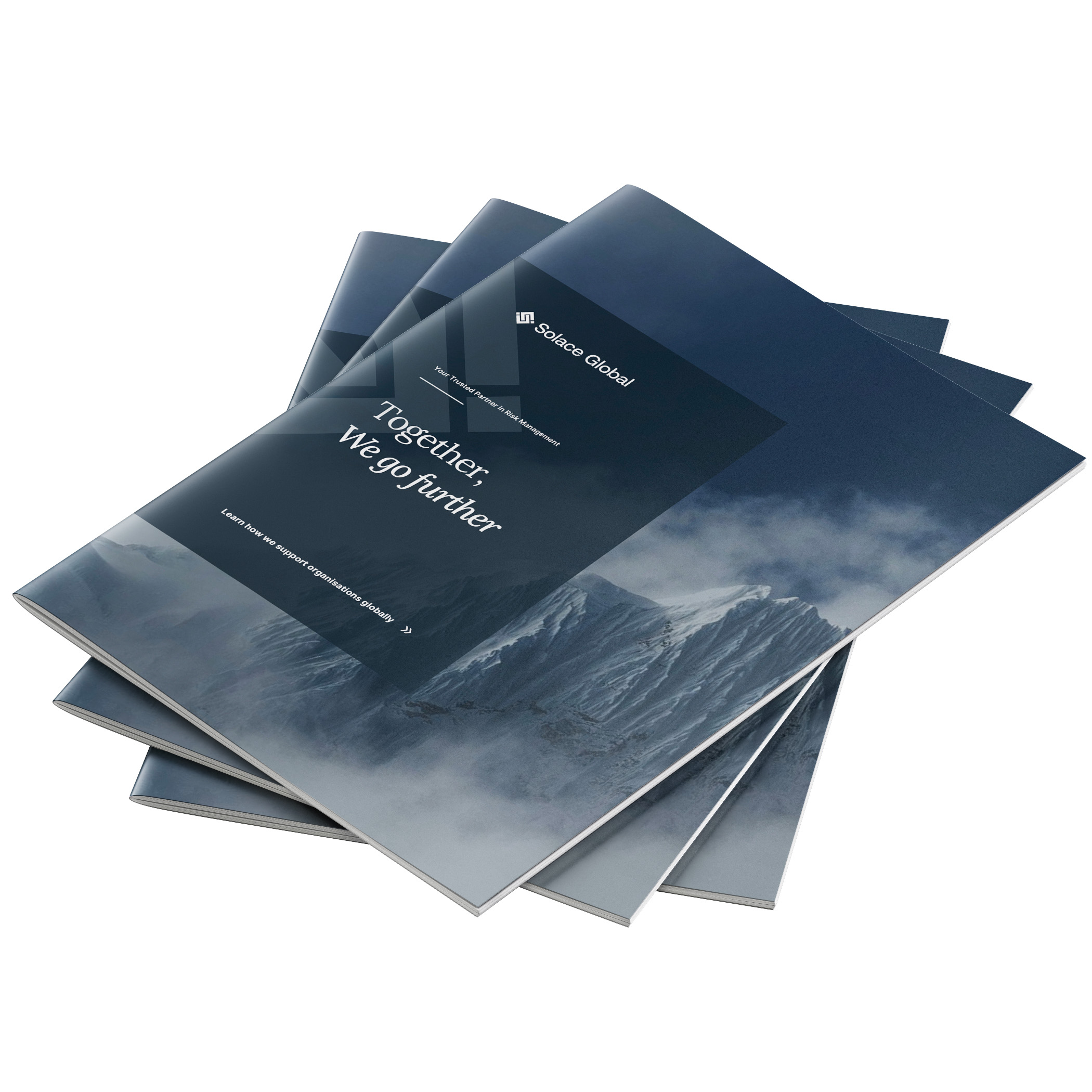 Solace Global Risk - Digital Brochure Mock Up