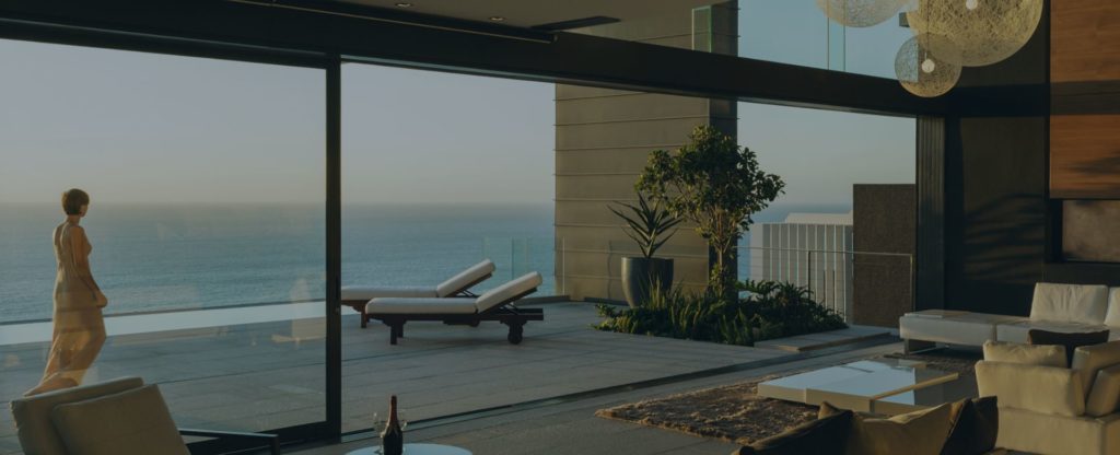 Residential security team in luxury home