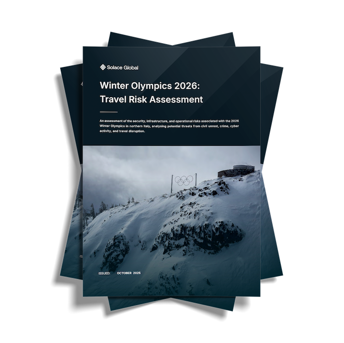 italy winter olympics travel risk assessment