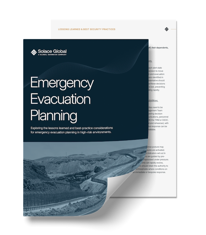 Emergency Evacuation Planning - Lessons in Crisis Preparedness - Solace Global Risk
